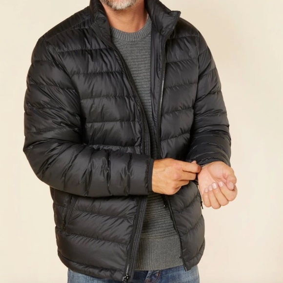 Outerknown Other - Outerknown Puffer Jacket Down Ripstop Black Gorpcore Full Zip Pockets Huckberry